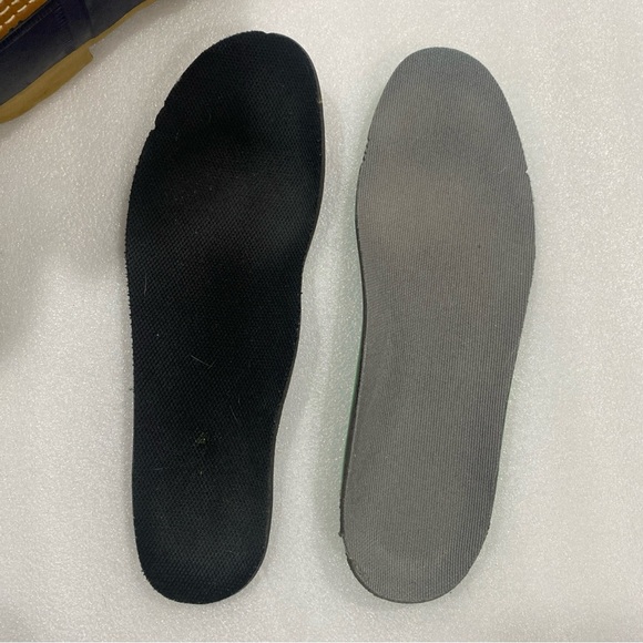 LL Bean 8” Bean Boots Blue Brown Made in USA Duck Boot Preppy Size 6N EUC - Picture 10 of 11